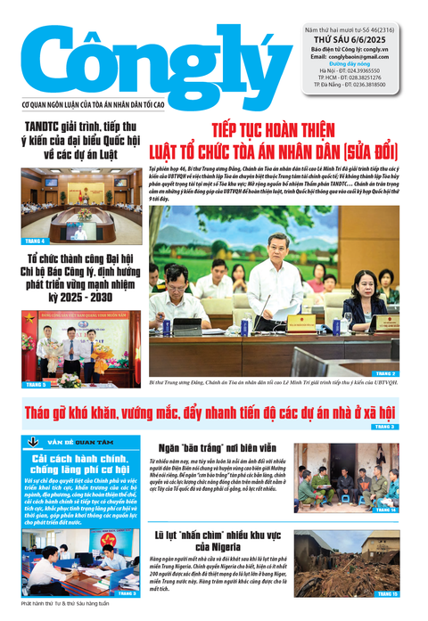 Công lý số 46.2025