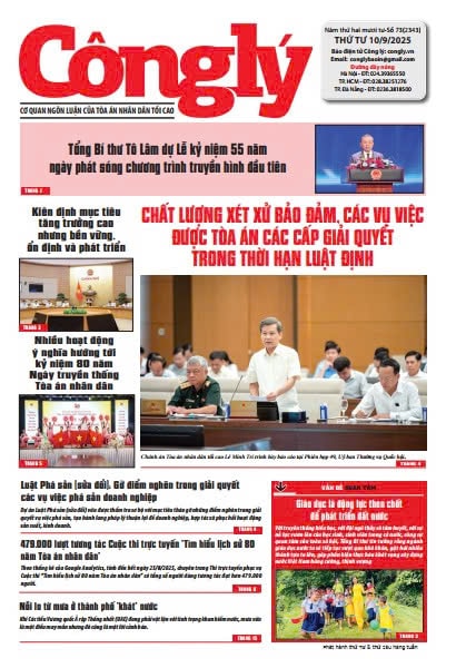 Báo Công lý số 73