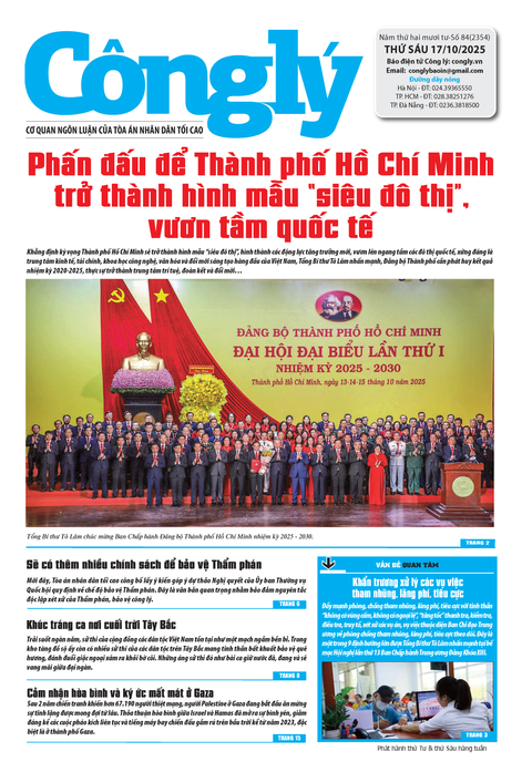 Báo Công lý số 84