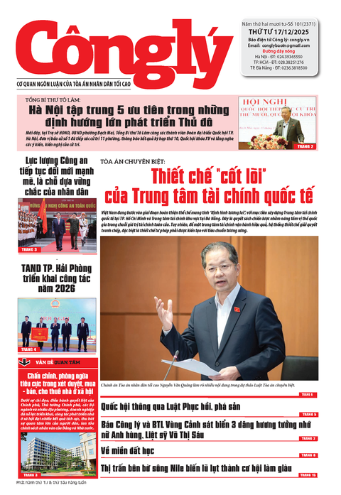 Báo Công lý số 101