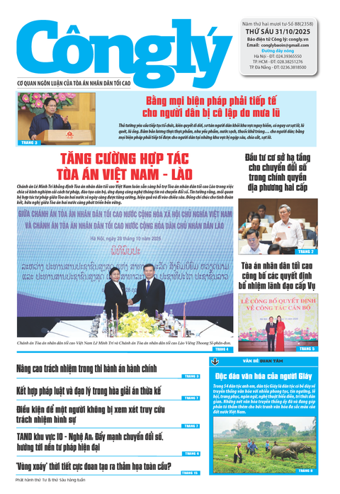 Báo Công lý số 88