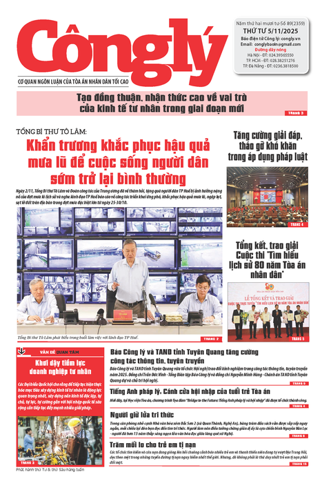 Báo Công lý số 89