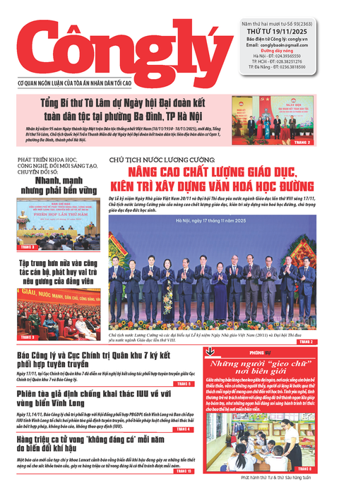 Báo Công lý số 93