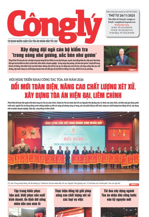 Báo Công lý số 95