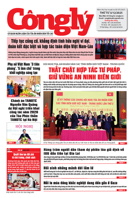 Báo Công lý số 97