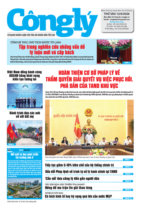 Công lý số 47.2026