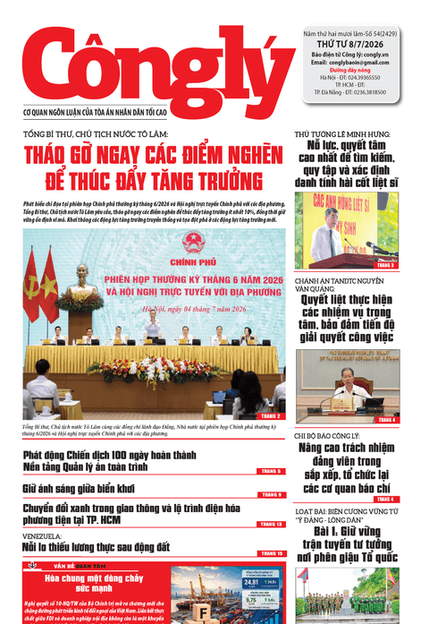 Báo Công lý số 54.2026