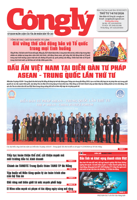 Báo Công lý số 82.2026