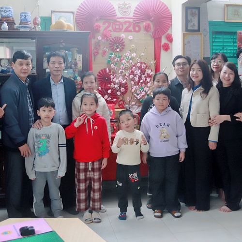 Ấm áp “Tết yêu thương” tại Làng Trẻ em SOS Hà Nội