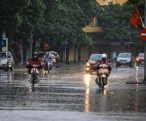 Bắc Bộ và Thanh Hóa mưa lớn hết đêm nay (28/7)