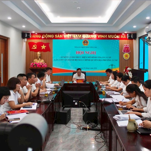 TAND hai cấp tỉnh Sơn La: Dấu ấn sau một năm vận hành mô hình Tòa án 3 cấp