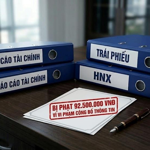 Golf Long Thành bị xử phạt hơn 92 triệu đồng do vi phạm công bố thông tin trái phiếu