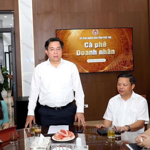 Phú Thọ: Tập trung gỡ “nút thắt” cho doanh nghiệp xây dựng tại Cà phê doanh nhân