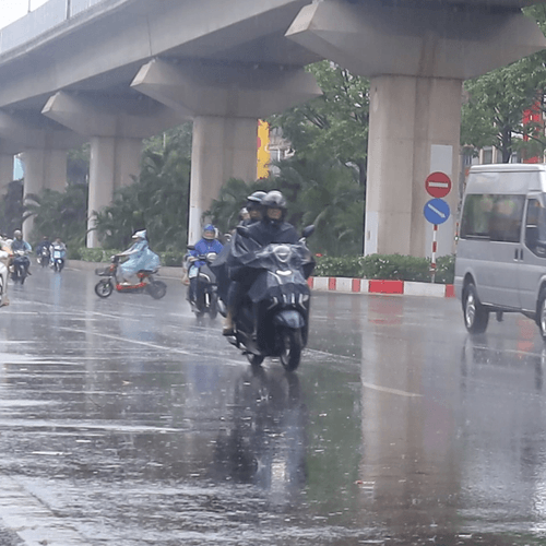 Mưa dông ở Bắc Bộ kéo dài đến kỳ nghỉ lễ 2/9