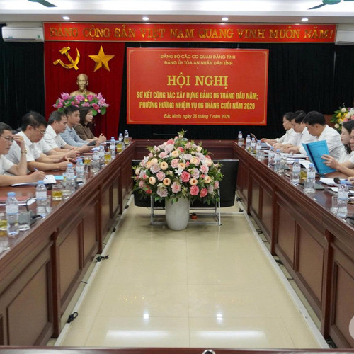 TAND tỉnh Bắc Ninh: Công tác xây dựng Đảng và nhiệm vụ chính trị đạt kết quả nổi bật