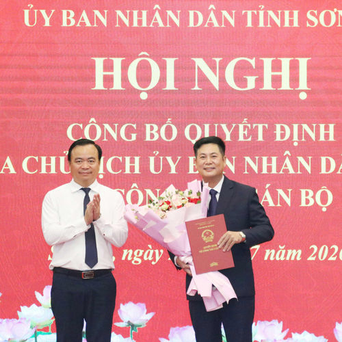 Bổ nhiệm Phó Chánh văn phòng UBND tỉnh Sơn La