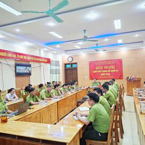 Kiểm lâm Tuyên Quang triển khai nhiệm vụ trọng tâm cuối năm 2026