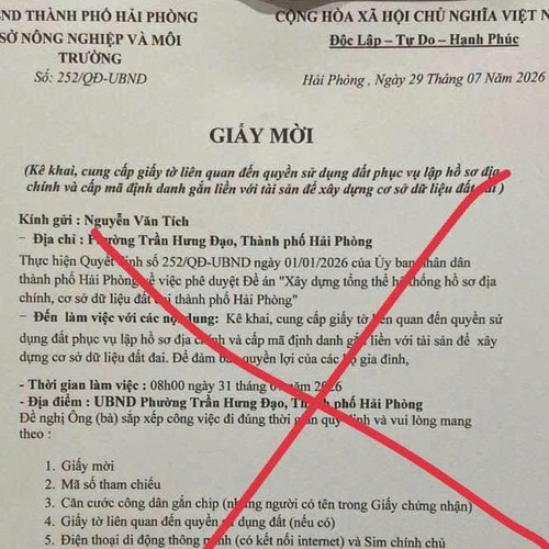Radio Góc nhận diện: Giả giấy mời làm thủ tục đất đai để lừa cài ứng dụng, chiếm tài khoản