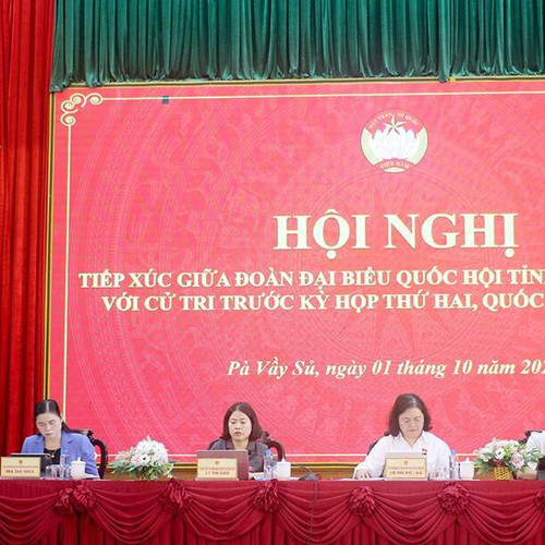 Cử tri vùng biên Tuyên Quang kiến nghị tháo gỡ nhiều vướng mắc về hạ tầng, an sinh