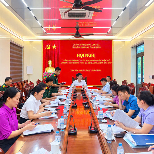 Liên Hòa, Phú Thọ: Chủ động cho mùa tuyển quân 2027