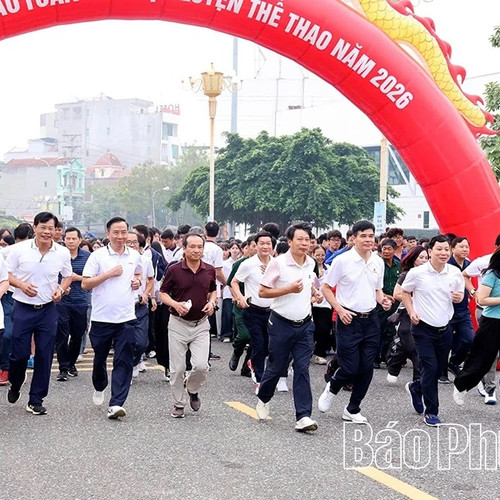 Phú Thọ lan tỏa tinh thần thể thao trong cộng đồng