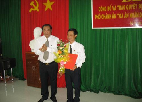 Bổ nhiệm Phó Chánh án TAND tỉnh Bến Tre và khánh thành trụ sở mới