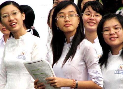 Công bố học sinh giỏi được tuyển thẳng đại học, cao đẳng 2012