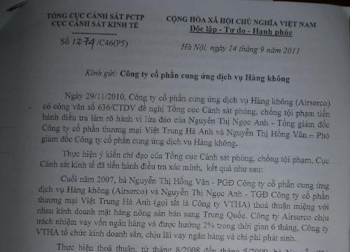 Mất vốn ở Công ty CP Cung ứng dịch vụ hàng không: Chỉ xử lý hành chính