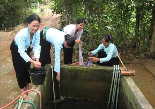Năm 2012, phấn đấu 80% dân số nông thôn sử dụng nước sạch