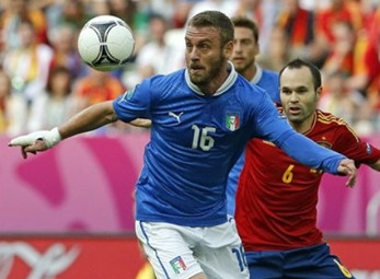 Hàng phòng ngự Italia: Chìa khóa vẫn là De Rossi