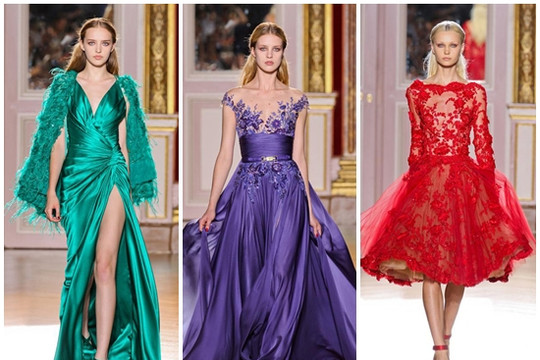 Sắc thu lộng lẫy trong BST dạ hội 2012 của Zuhair Murad