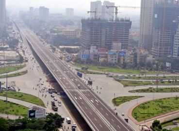 Thông xe đường cao tốc trên cao đầu tiên ở Hà Nội