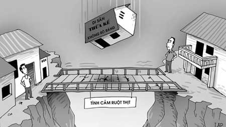 Biến anh trai thành phế nhân vì… đất
