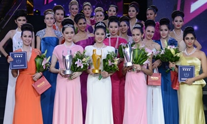 Chung kết Siêu mẫu châu Á 2013: Hoàng Thu Top 8, Diệu Linh Top 10