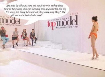 Soi nhận xét của BGK vòng sơ loại Vietnam's Next Top Model 2013