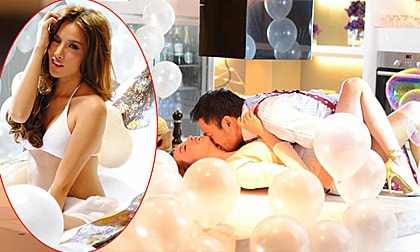 “Rò rỉ” ảnh nóng của bạn gái Lương Bằng Quang