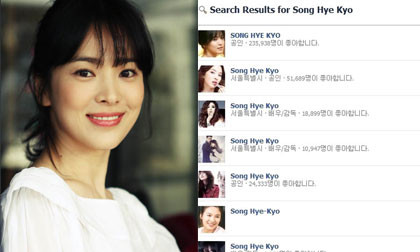 Song Hye Kyo đau đầu vì bị mạo danh tài khoản cá nhân