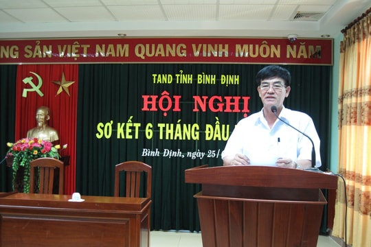 Ngành TAND tỉnh Bình Định: Chất lượng xét xử đã phản ánh hiệu quả của phong trào thi đua