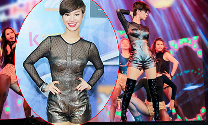 Mãn nhãn với vẻ đẹp sexy của Trà My Idol