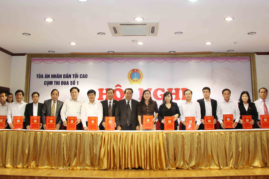 Cụm thi đua số I ngành TAND: Phong trào thi đua tạo động lực mạnh mẽ, thúc đẩy các đơn vị hoàn thành xuất sắc nhiệm vụ chính trị