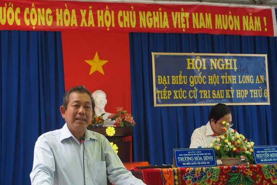 Hiến pháp sửa đổi đã thể hiện đúng tâm nguyện và ý chí của nhân dân