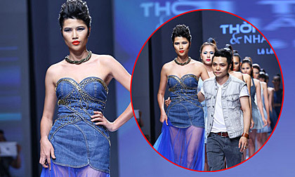 Trang Lạ làm vedette cuốn hút trên sàn diễn