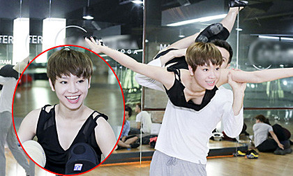 Trà My Idol bị quăng quật bầm dập trên sàn tập