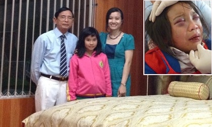 Vợ chồng tỷ phú Lê Ân dẫn trẻ bất hạnh chiêm ngưỡng siêu giường 6 tỷ