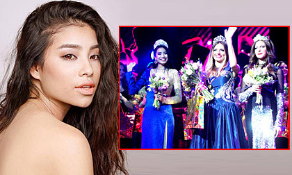 Phạm Hương đoạt giải Á hậu 1 Hoa hậu Thể thao thế giới 2014