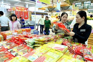 Tổng mức hàng hóa bán lẻ và dịch vụ tiêu dùng tháng 2 tăng 10% cùng kỳ
