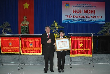 TAND thị xã Ninh Hòa (Khánh Hòa): Nhiều năm liền nhận được Bằng khen, Cờ thi đua của TANDTC và Chính phủ