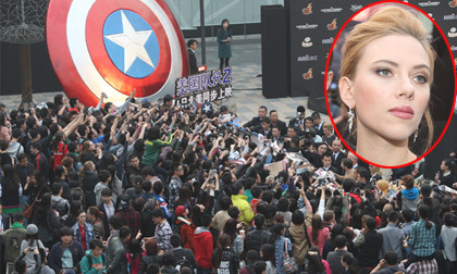 Fan Trung "phát cuồng" vì phim mới của Scarlett Johansson