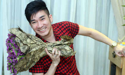 Quang Hà nhí nhảnh dự sinh nhật MC Anh Quân