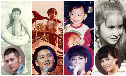 Lộ ảnh thời bé “siêu cute” của hàng loạt sao